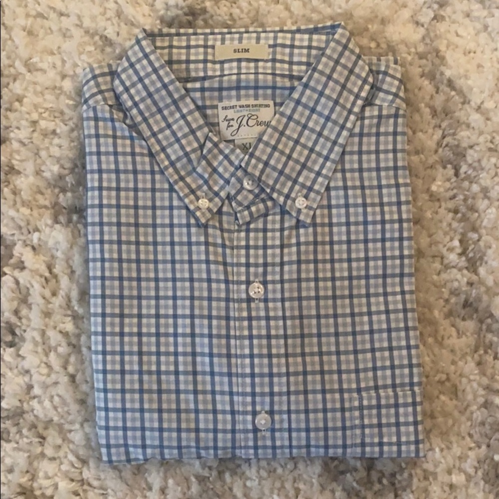 NWT JCrew Lightweight secret wash Cotton shirt